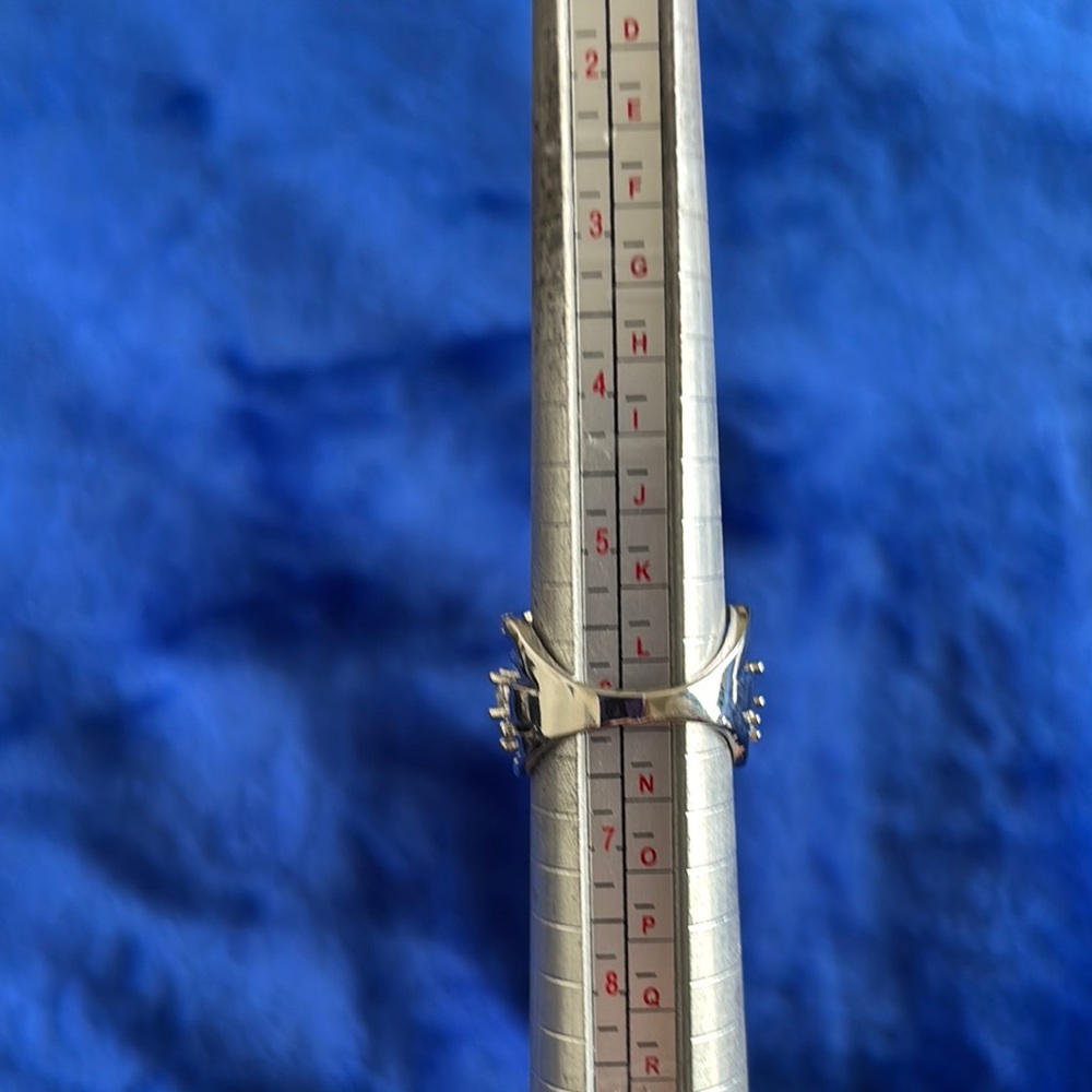 Silver Multi-Band Diamond Ring - image 5